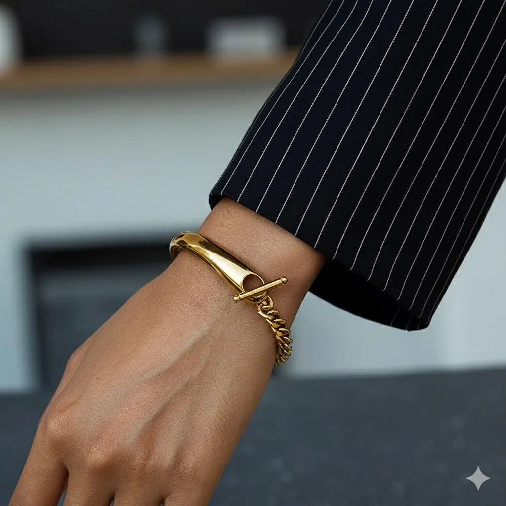 Curb chain bracelet - Etara