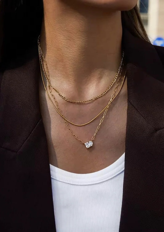 Tia Layered Necklace - Etara