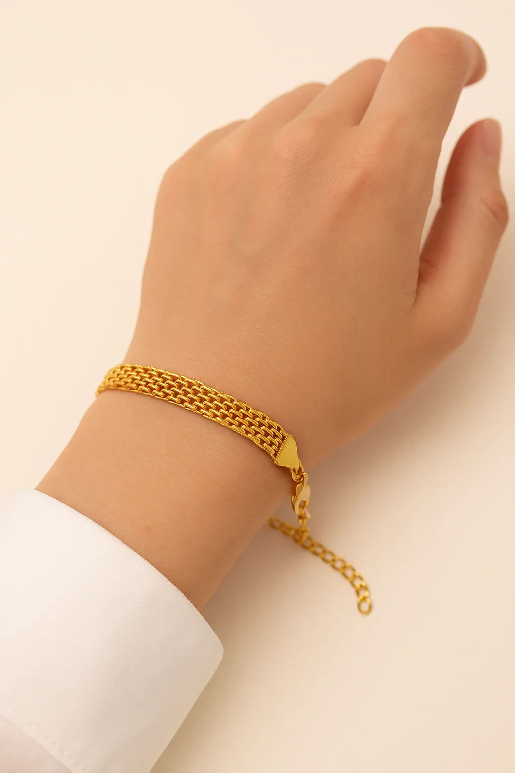 Aureum Mesh Chain Bracelet - Etara