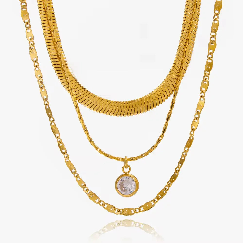 Soire Layered Necklace - Etara