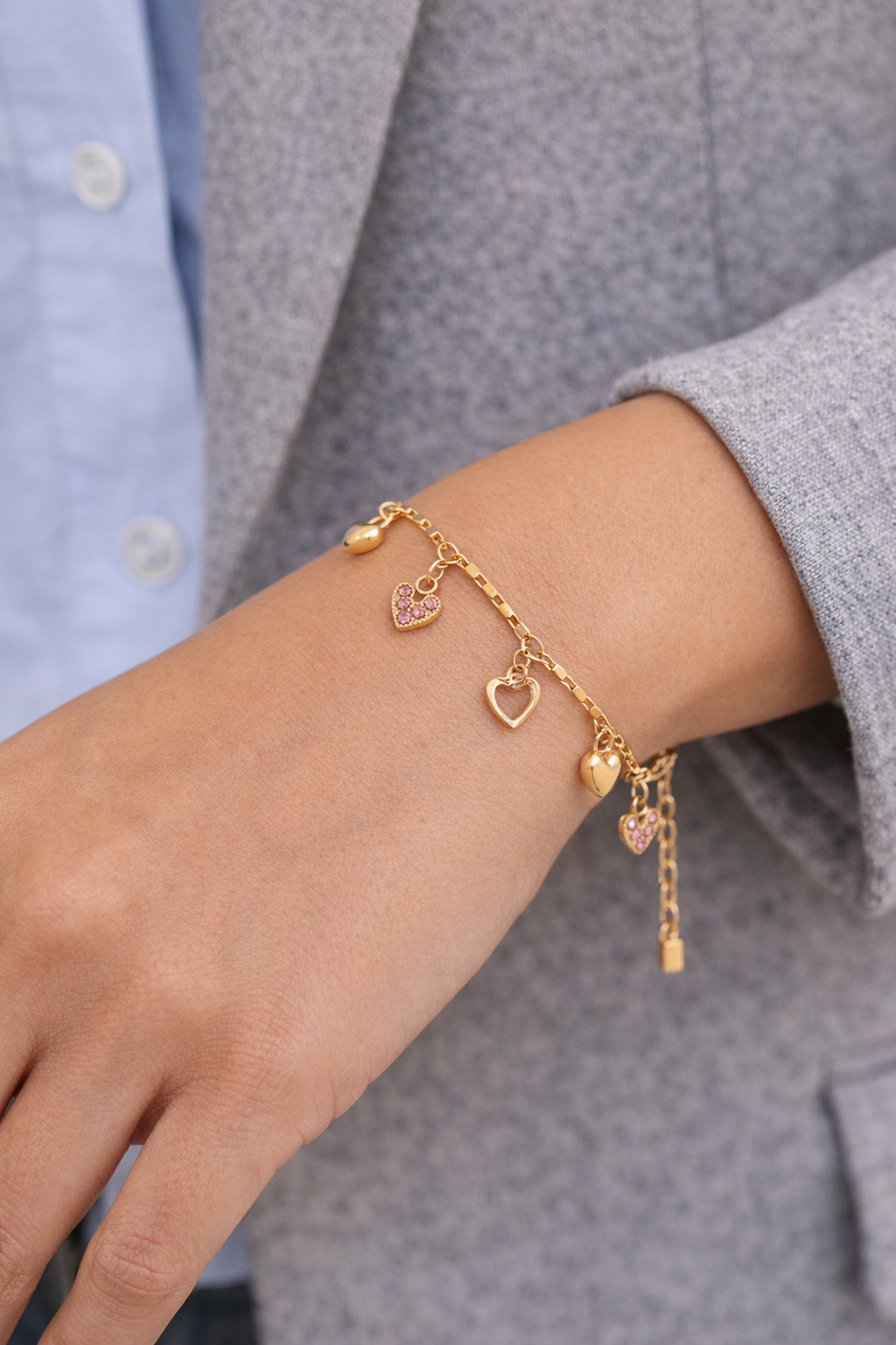 Aquil charm bracelet