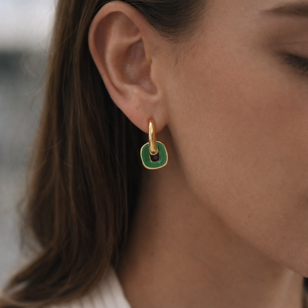 Green hoops