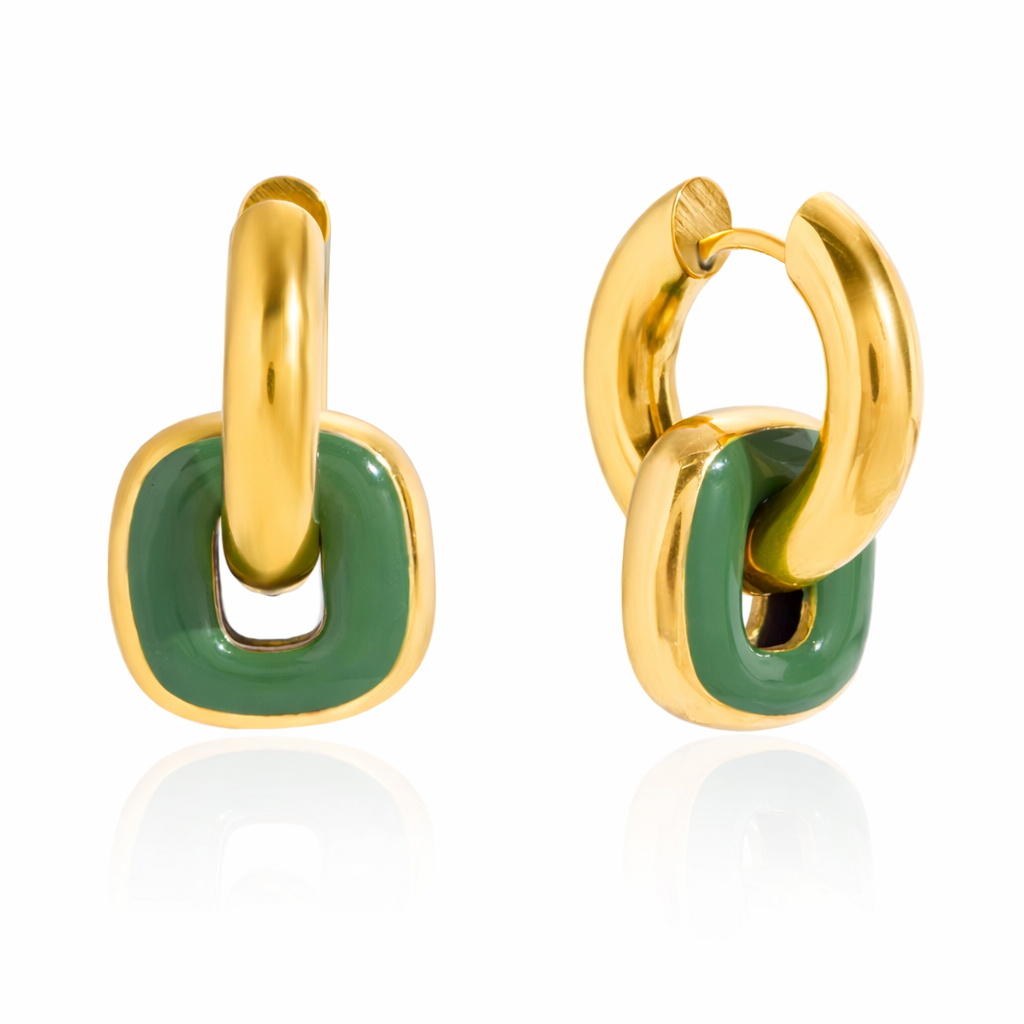Green hoops