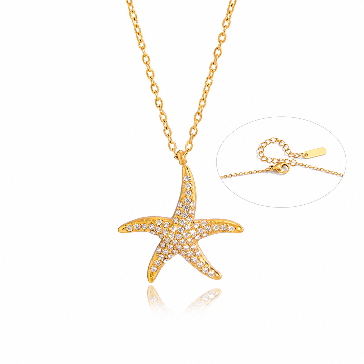 Starfish necklace