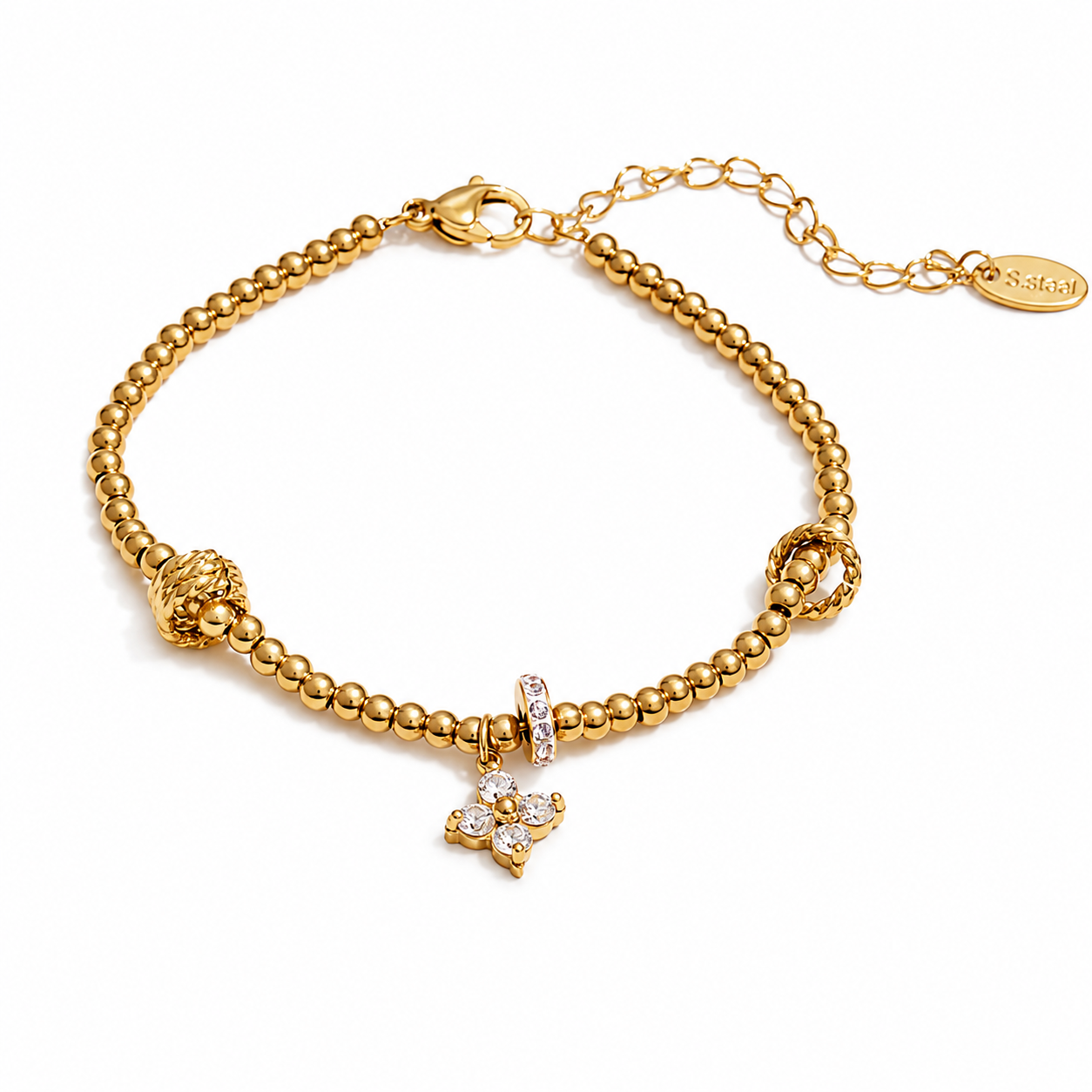 Golden bloom bracelet
