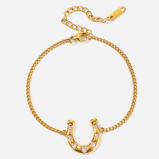 Gold plated bracelet